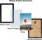 Picture Frame Set of 3 Black for Certificate Poster and Photo, Horizontal and Vertical Formats for Wall Hanging or Tabletop, 8.5x11 Wall Photo Frame with Shatter Resistant Plexiglass, 3 Pack, Black